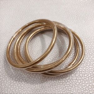 Gold Stackable Bangles